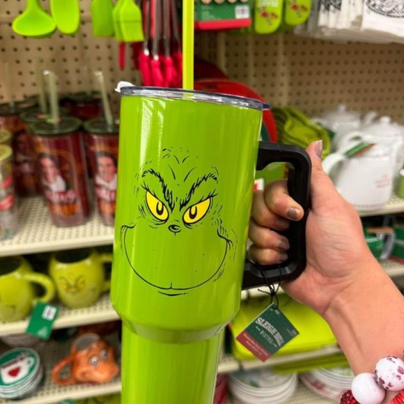 Holiday Viral Grinch Tumbler Cup 4oz Tumblers Hobby Lobby Christmas